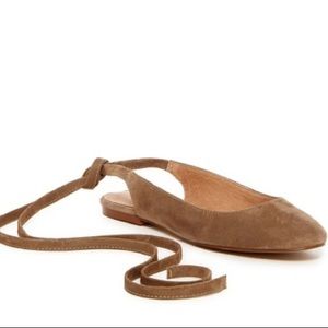 Madewell April Ankle Wrap Flats